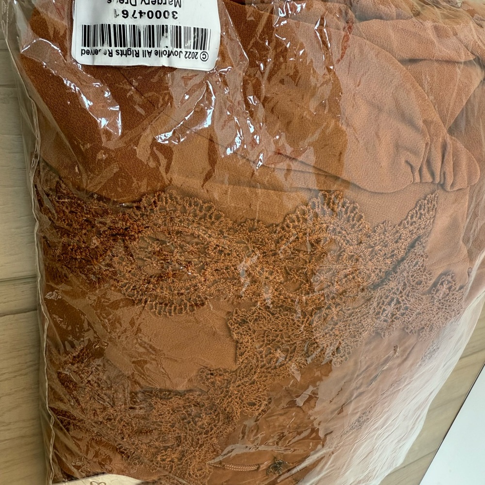 Joyfolie Margery Marigold chestnut Boho lace flowy ruffle Girl Dress Size 14 NEW - Picture 10 of 12
